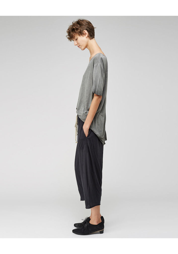 Cropped Drawstring Pant