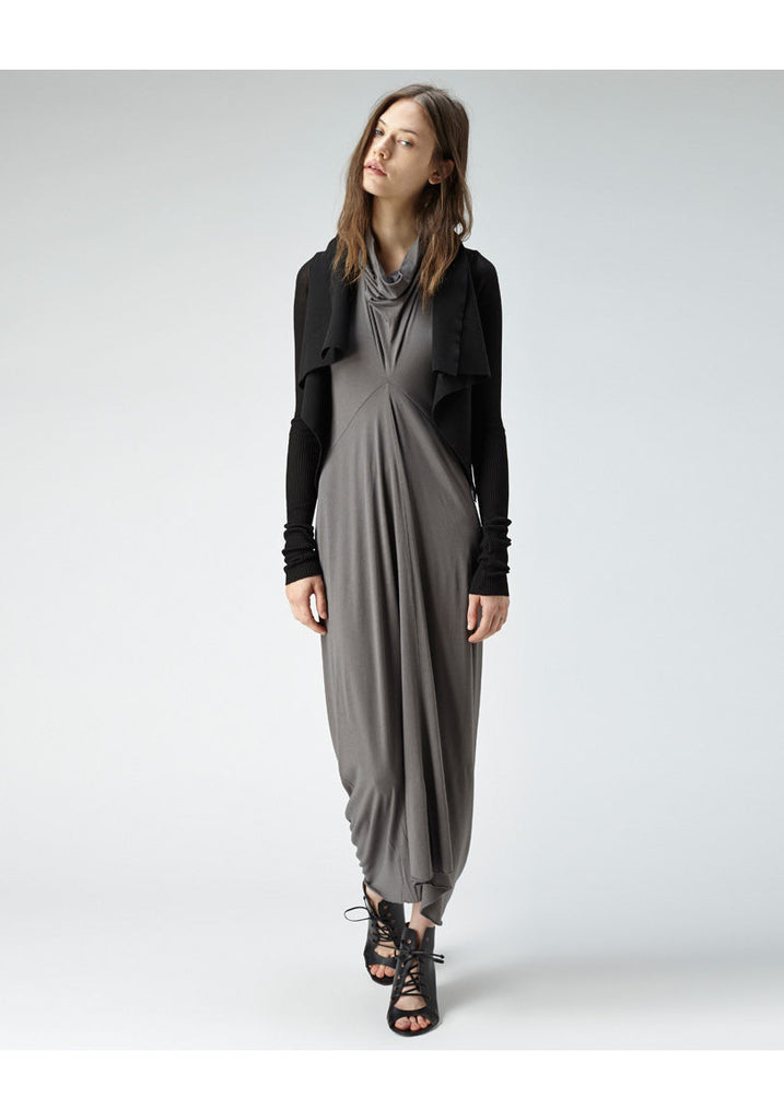 Cropped Open Front Cardigan