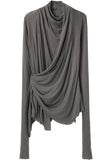 Drape Front Cardigan