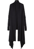 Draped Extra Long Cardigan