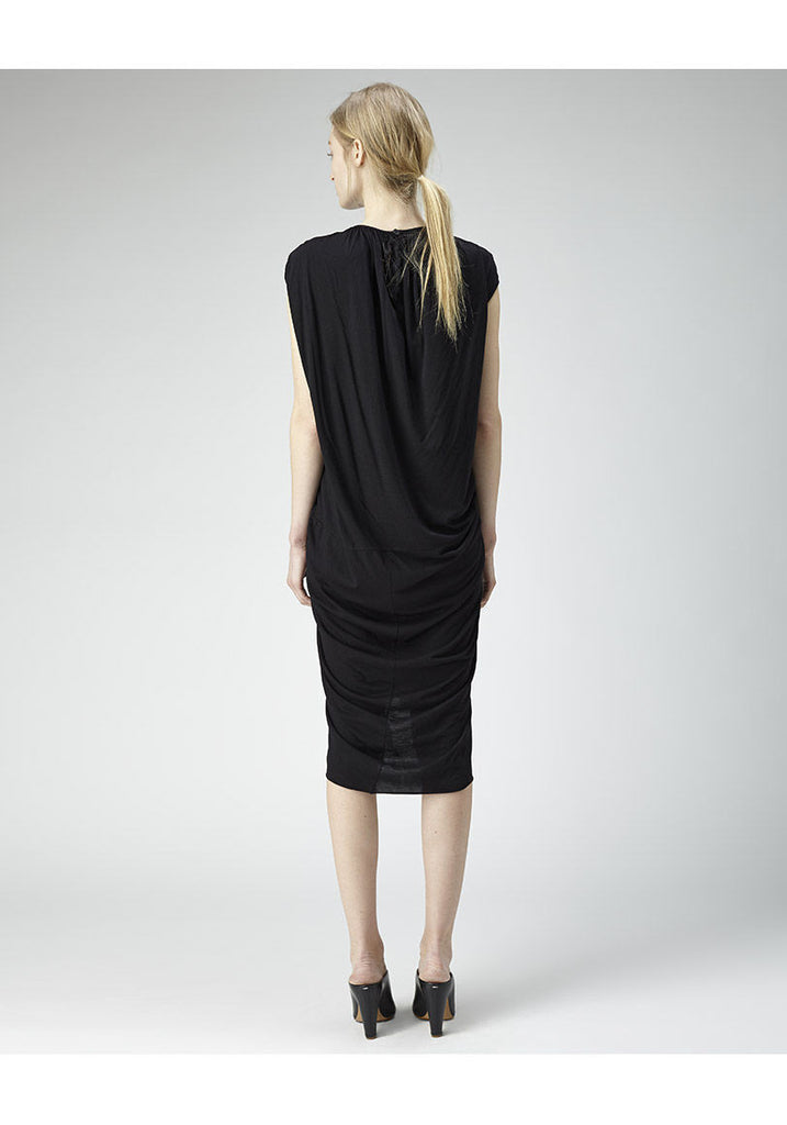 Gathered Middle Dress