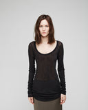 Long Sleeve Ribbed Top