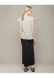 Ruched Long Skirt
