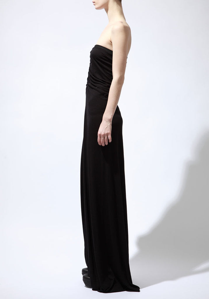 Ruched Maxi Skirt