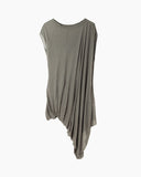 Short Sleeve Drape Top