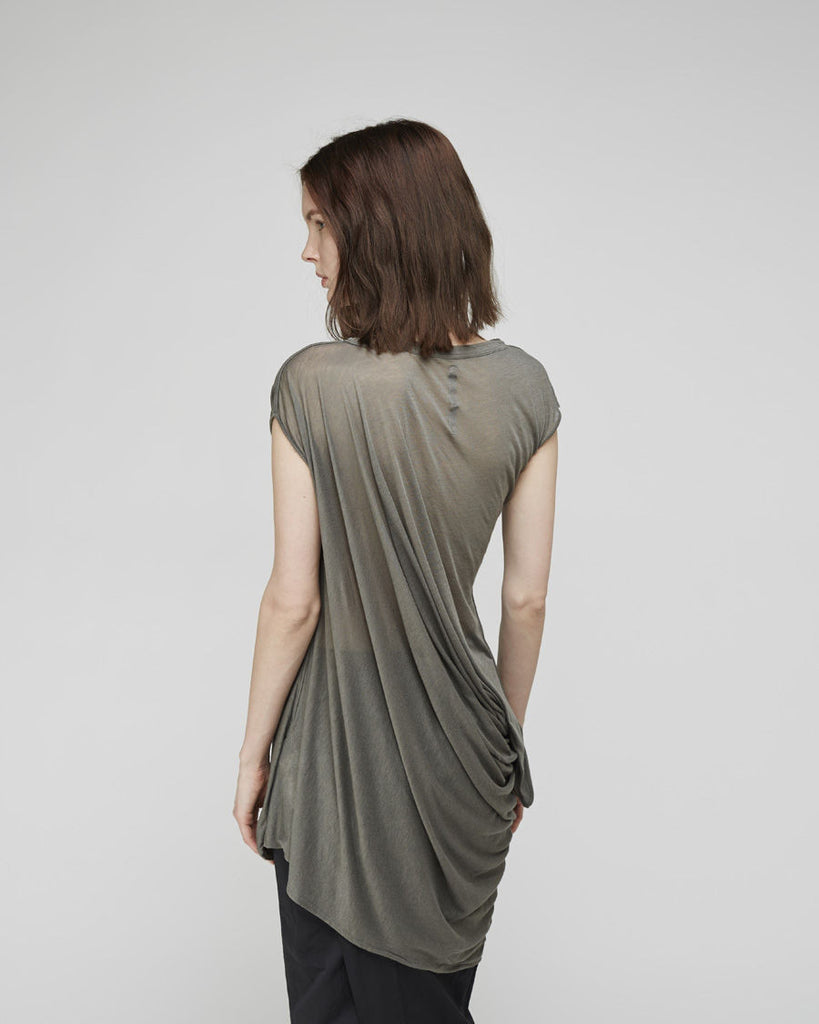 Short Sleeve Drape Top