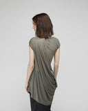 Short Sleeve Drape Top