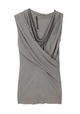 Sleeveless Drape Neck Top