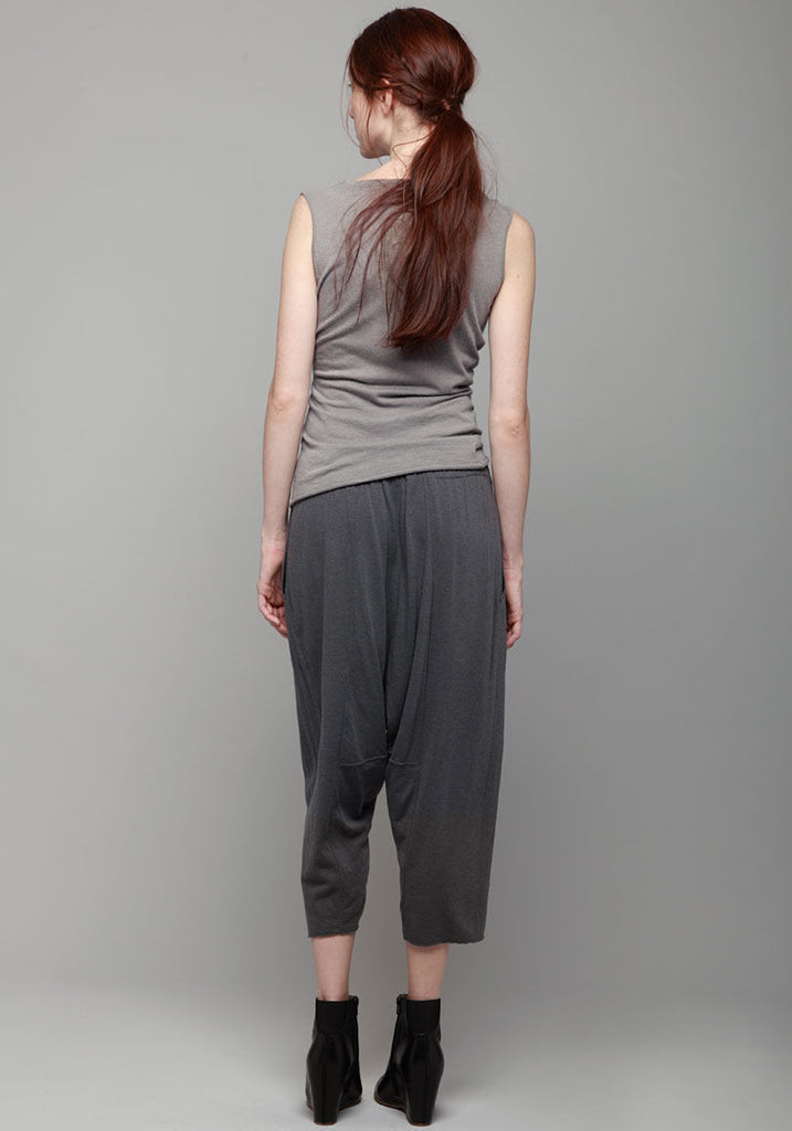 Sleeveless Drape Neck Top