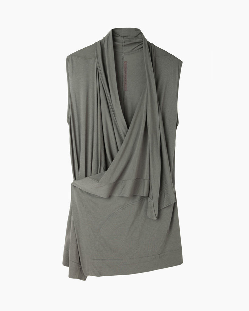 Sleeveless Wrap Top
