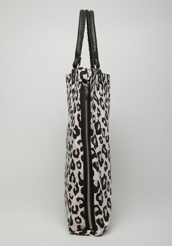 Leopard Canvas Tote