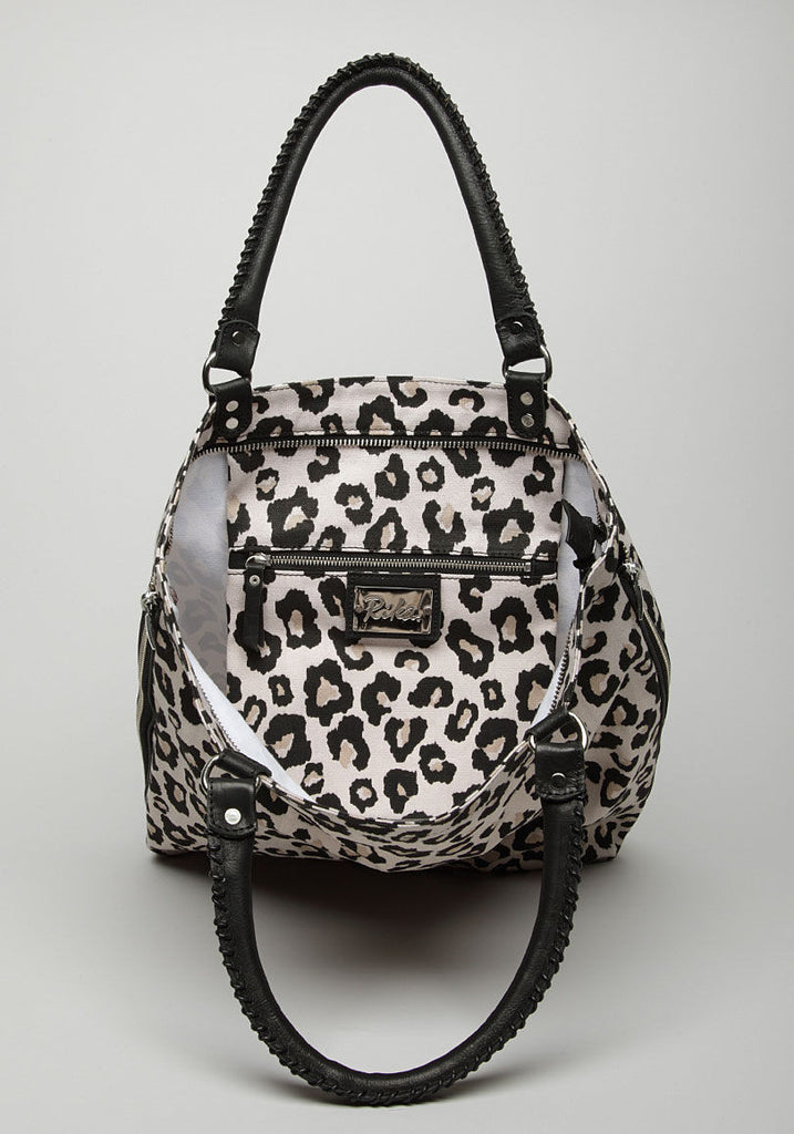 Leopard Canvas Tote