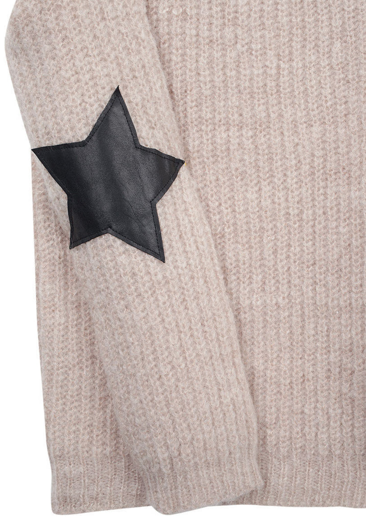 Star Patch Sweater
