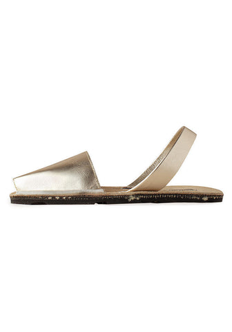 Metallic Avarca Sandal