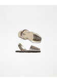 Metallic Avarca Sandal