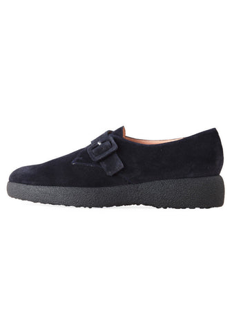 Foxed Buckle Shoe