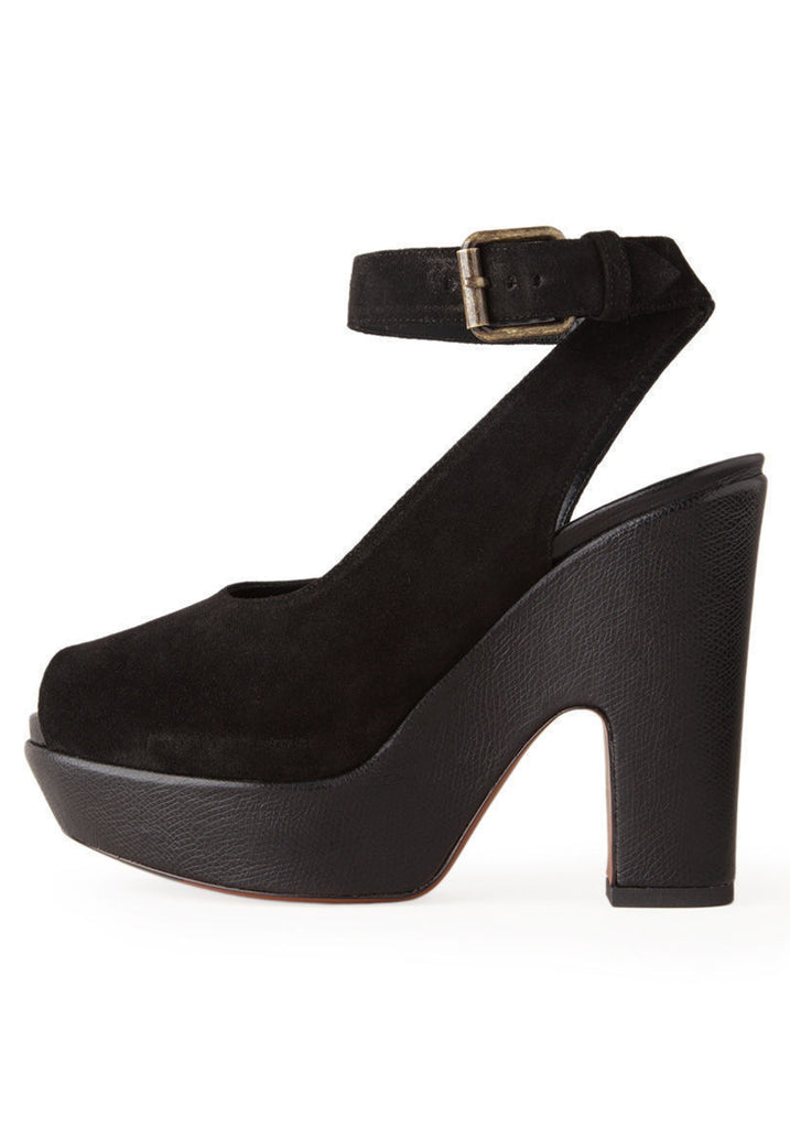 Ankle Strap Platform Heel