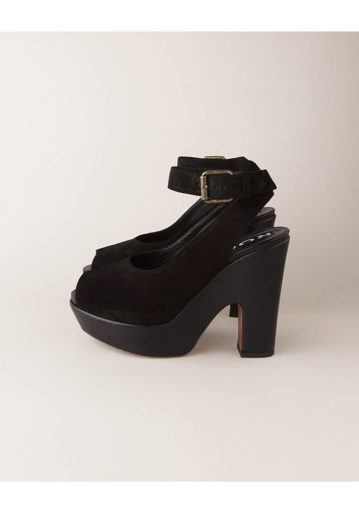 Ankle Strap Platform Heel