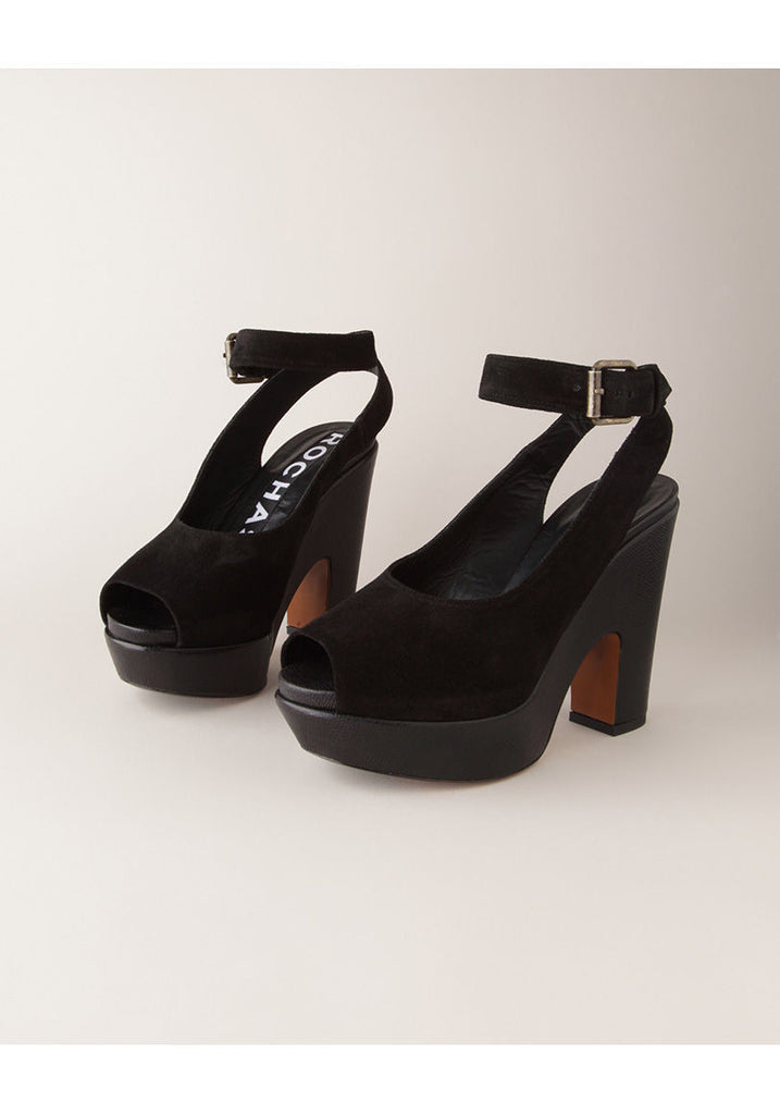 Ankle Strap Platform Heel