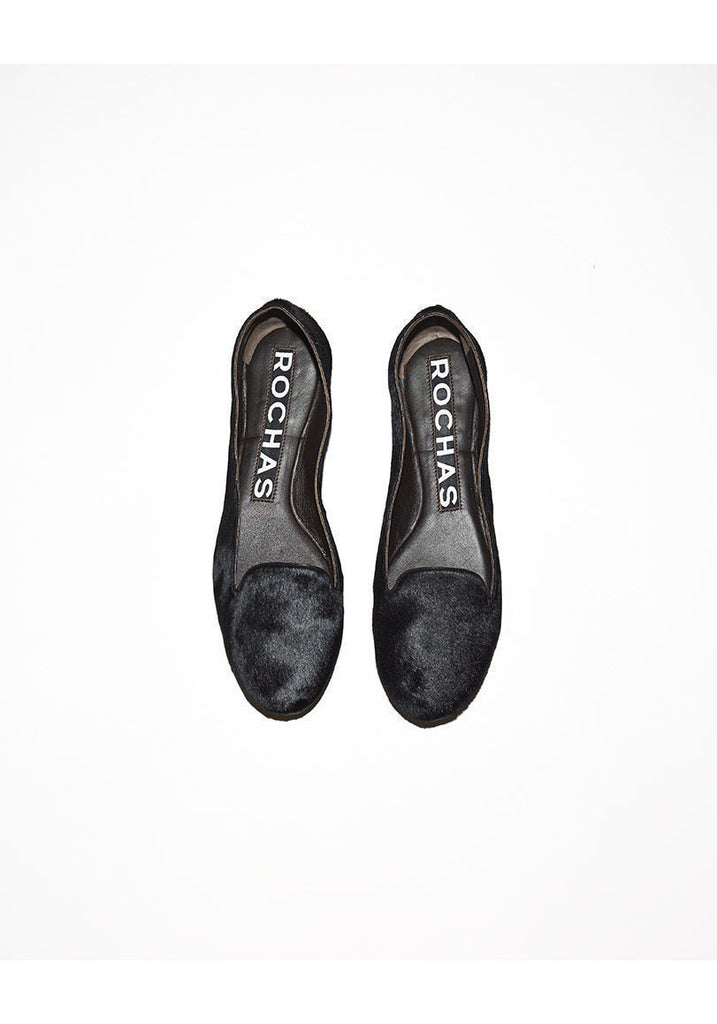 Calf Hair Flat