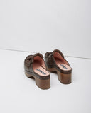 Kilted Tassel Loafer Clog