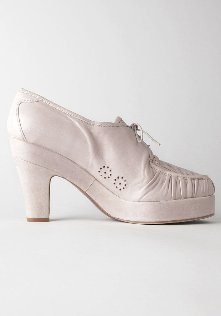 Lace-Up Platform Heel