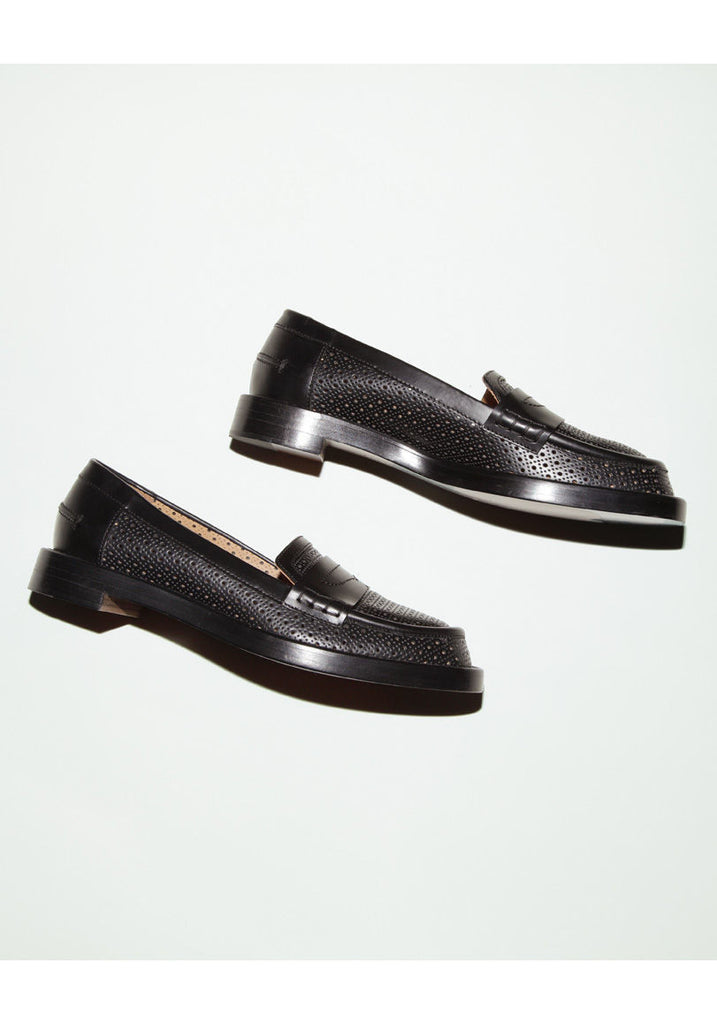 Laser Cut Penny Loafer
