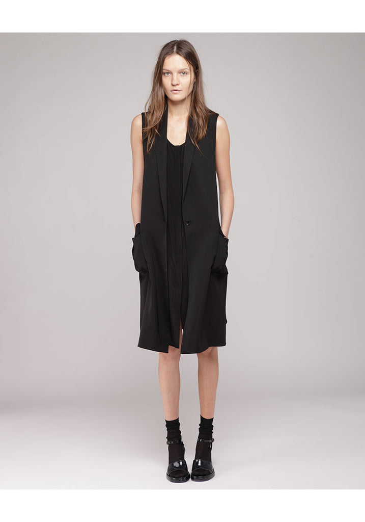 Patent Sandal with Heel