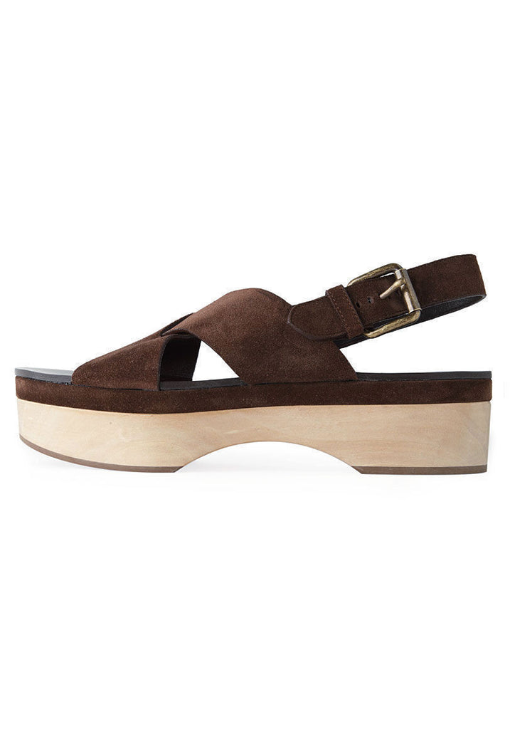 Platform Crisscross Sandal