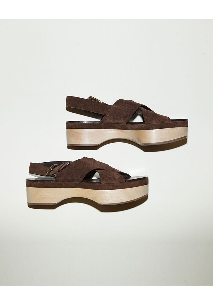 Platform Crisscross Sandal