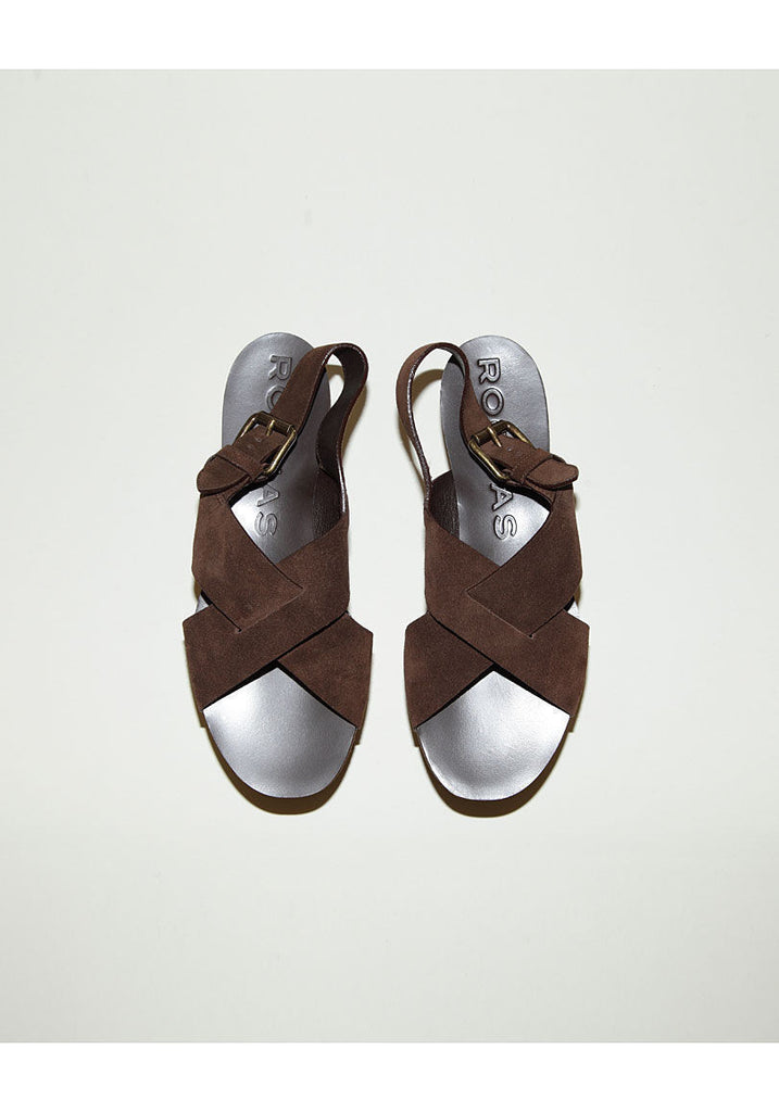 Platform Crisscross Sandal