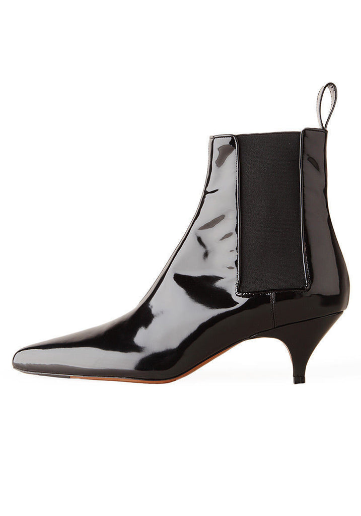 Pointed Kitten Heel Boot