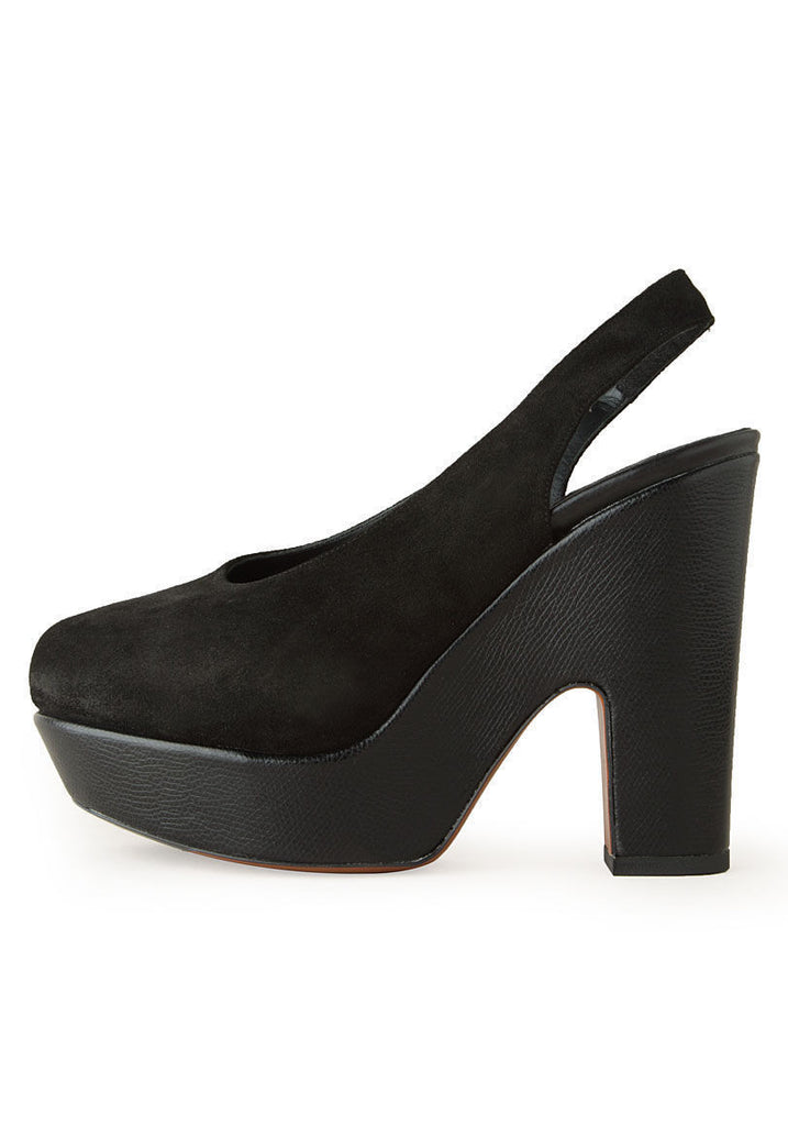 Slingback Platform Heel