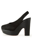 Slingback Platform Heel