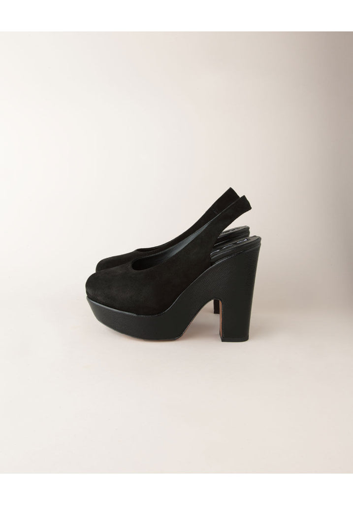 Slingback Platform Heel