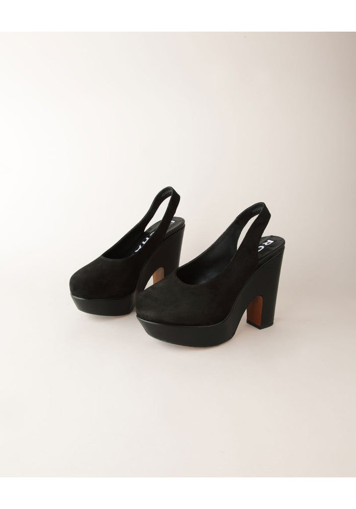Slingback Platform Heel