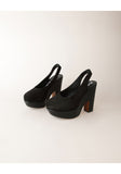 Slingback Platform Heel