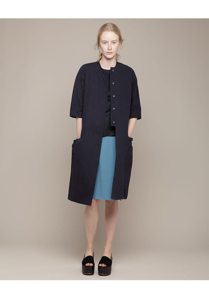 Textured Platform Slingback