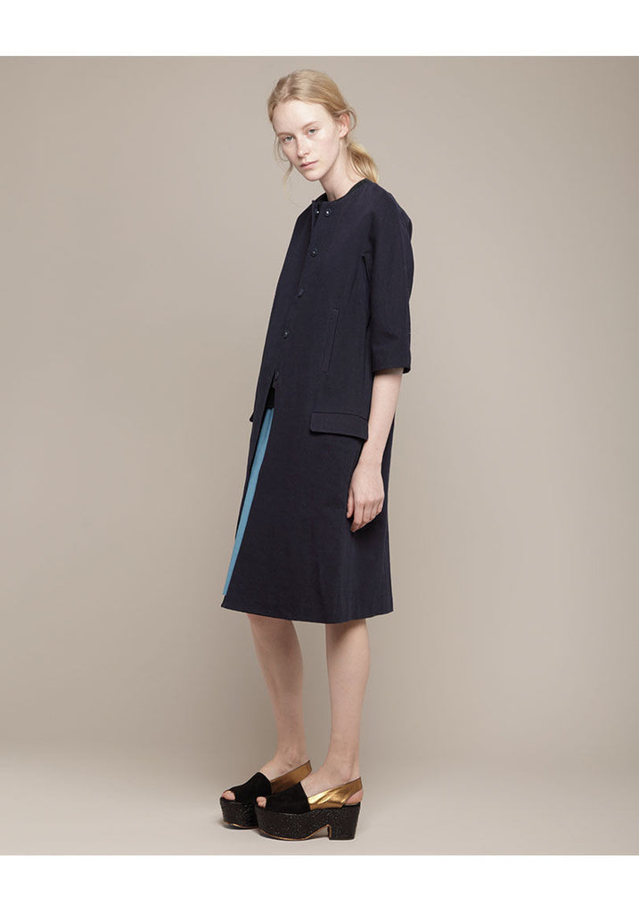 Textured Platform Slingback