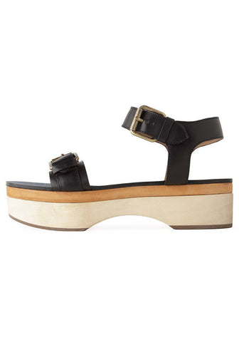 Wood Platform Sandal