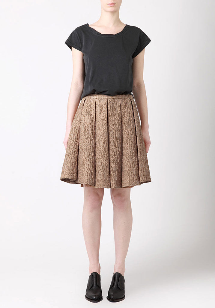 Deep Pleat Skirt