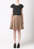 Deep Pleat Skirt