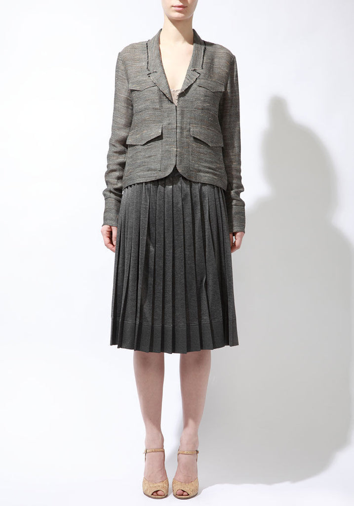 Double Lapel Short Jacket