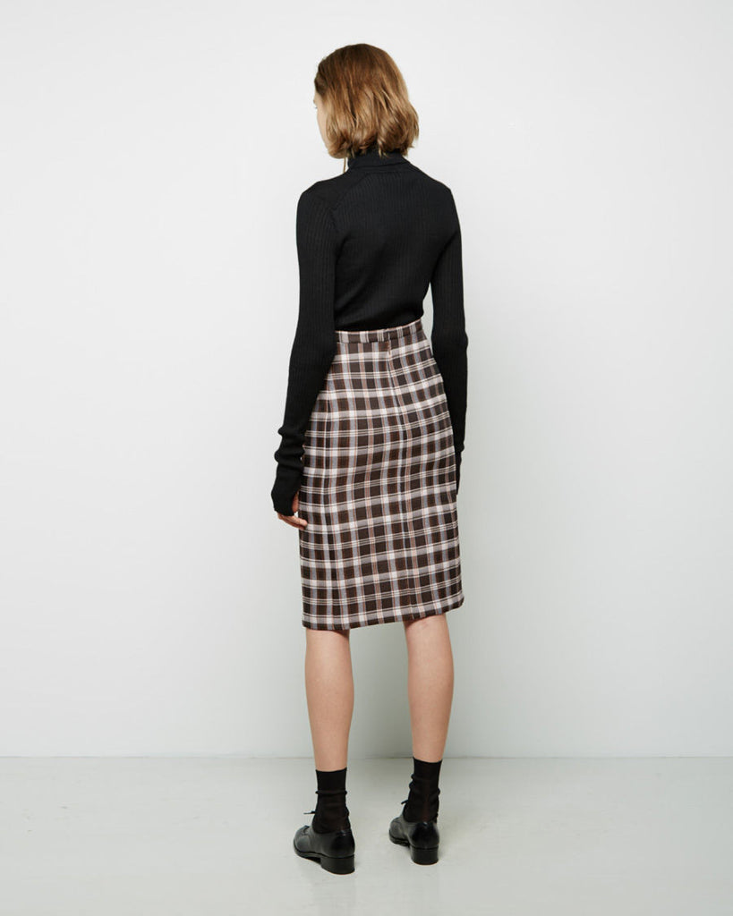 Silas Check Skirt