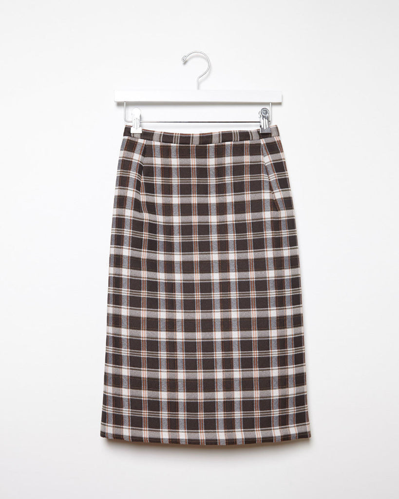 Silas Check Skirt