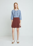 Ella Pleated Skirt