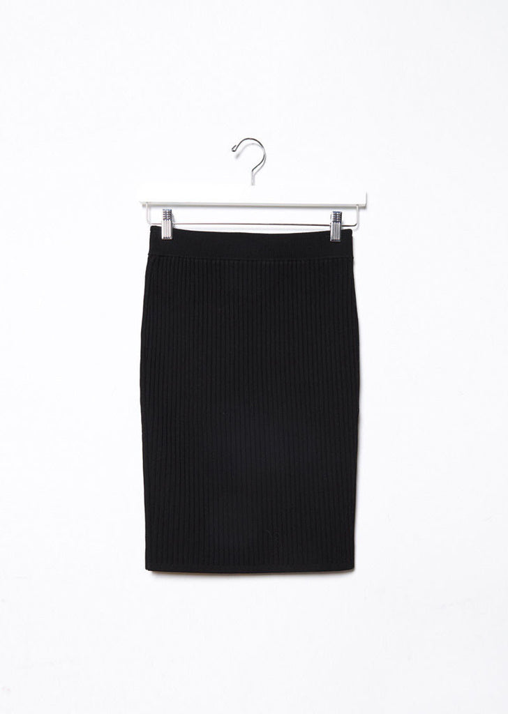 Rib Midi Skirt
