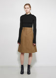 Twill Pleat Skirt