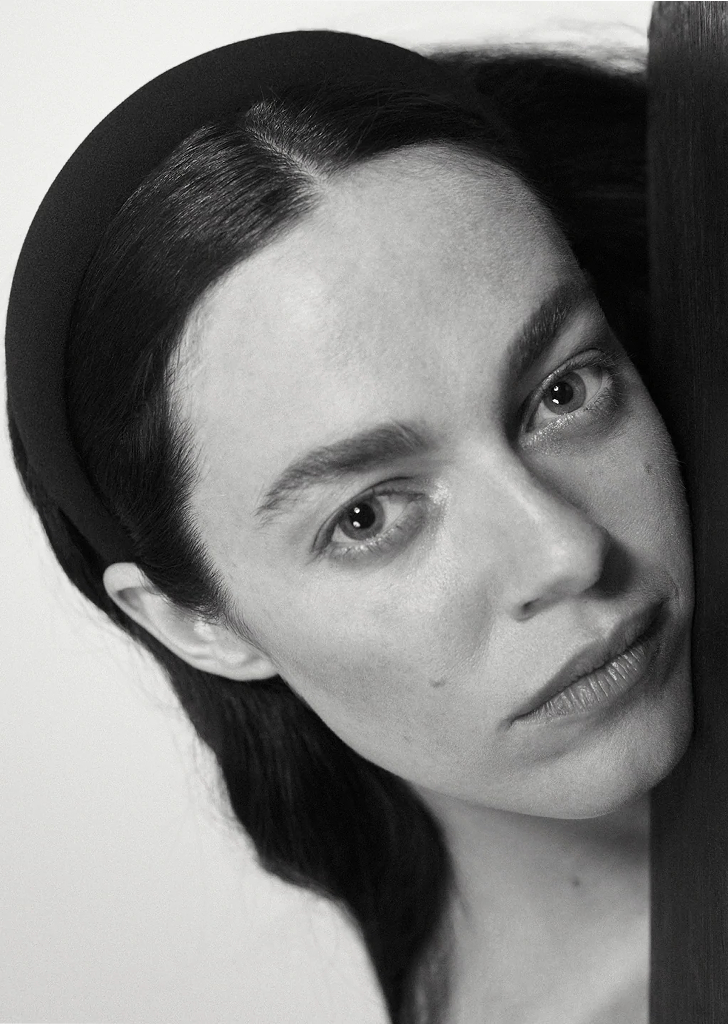Classic Puffy Headband — Black
