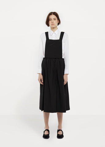 Tropical Wool Suspender Skirt